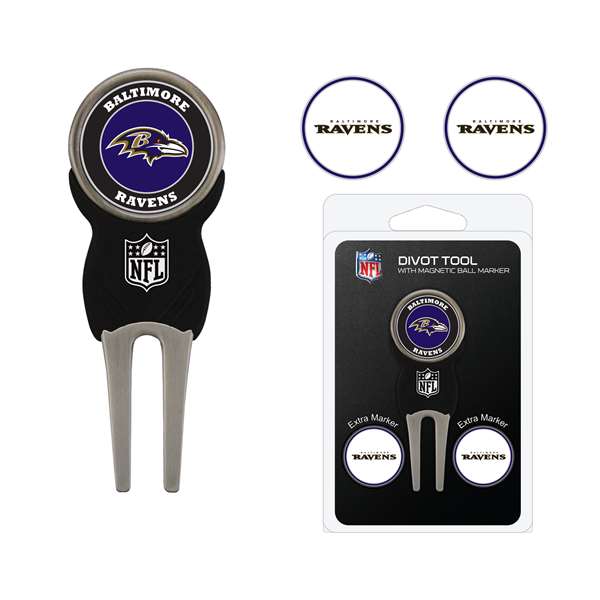 Baltimore Ravens Golf Signature Divot Tool Pack  30245