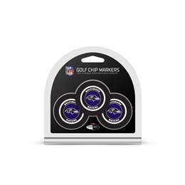 Baltimore Ravens Golf 3 Pack Golf Chip 30288   