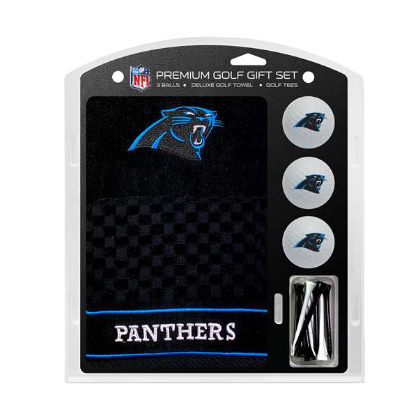 Carolina Panthers Golf Embroidered Towel Gift Set 30420