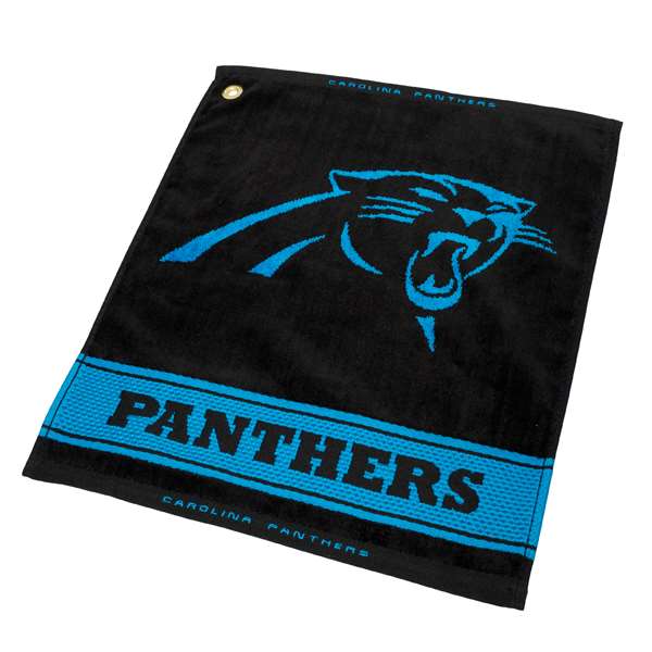 Carolina Panthers  Jacquard Woven Golf Towel