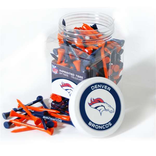 Denver Broncos Golf 175 Tee Jar 30851   