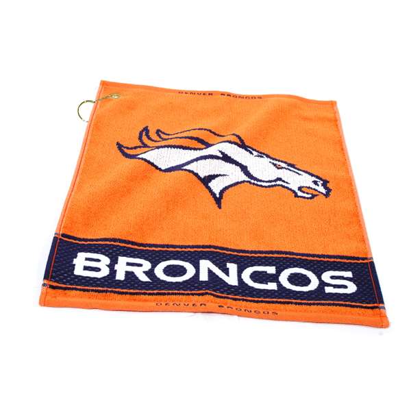 Denver Broncos  Jacquard Woven Golf Towel