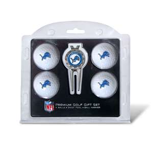 Detroit Lions Golf 4 Ball Gift Set 30906   