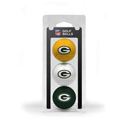 Green Bay Packers Golf 3 Ball Pack 31005   