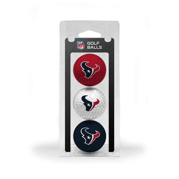 Houston Texans Golf 3 Ball Pack 31105   