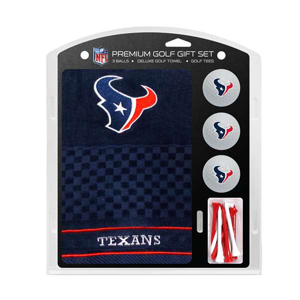 Houston Texans Golf Embroidered Towel Gift Set 31120   