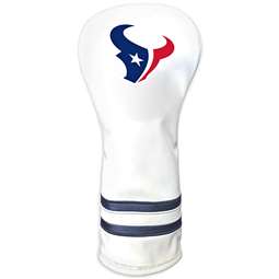 Houston Texans Vintage Fairway Headcover (White) - Printed 