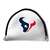 Houston Texans Putter Cover - Mallet (White) - Printed Navy