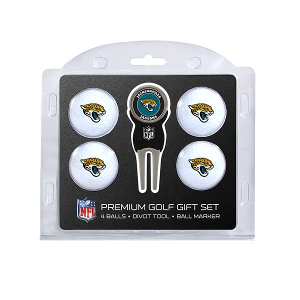 Jacksonville Jaguars Golf 4 Ball Gift Set 31306