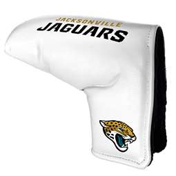 Jacksonville Jaguars Tour Blade Putter Cover (White) - Printed