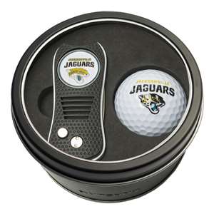 Jacksonville Jaguars Golf Tin Set - Switchblade, Golf Ball   