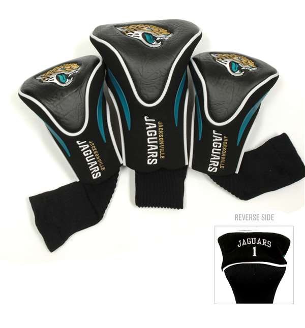 Jacksonville Jaguars Golf 3 Pack Contour Headcover 31394   