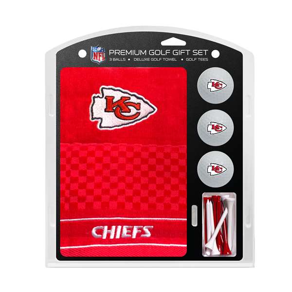 Kansas City Chiefs Golf Embroidered Towel Gift Set 31420   