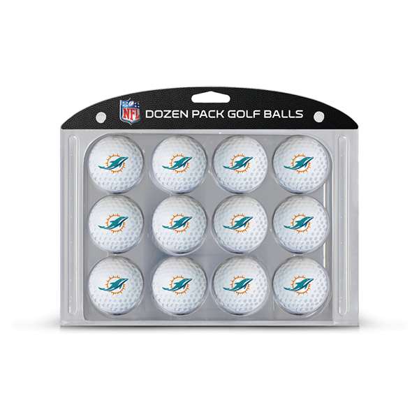 Miami Dolphins Golf Dozen Ball Pack 31503