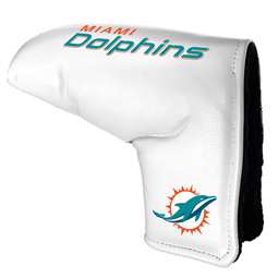 Miami Dolphins Tour Blade Putter Cover (White) - Printed