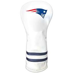 New England Patriots Vintage Fairway Headcover (White) - Printed 