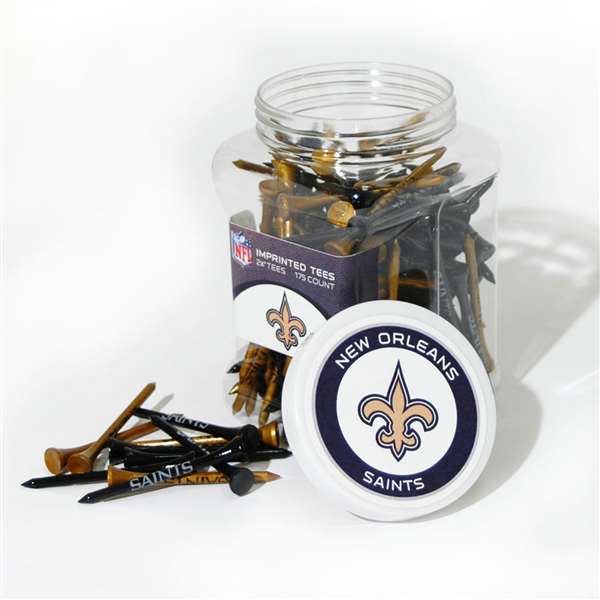 New Orleans Saints Golf 175 Tee Jar 31851   