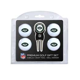 New York Jets Golf 4 Ball Gift Set 32006