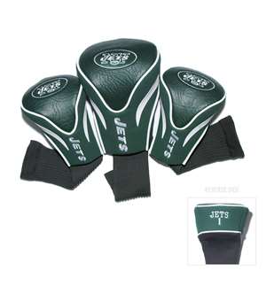 New York Jets Golf 3 Pack Contour Headcover 32094   
