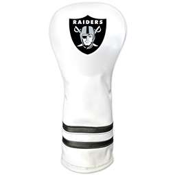 Las Vegas Raiders Vintage Fairway Headcover (White) - Printed 