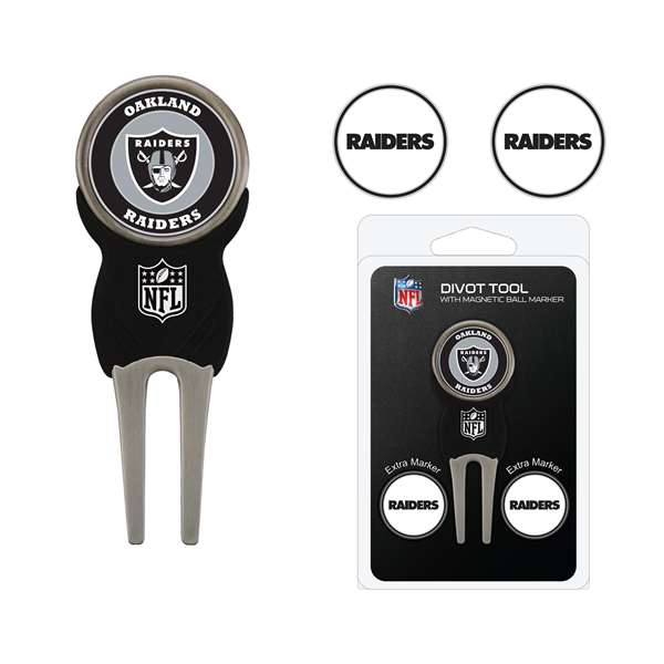 Oakland Raiders Golf Signature Divot Tool Pack  32145   