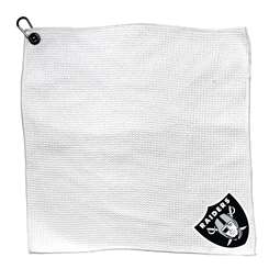 Las Vegas Raiders Microfiber Towel - 15" x 15" (White) 