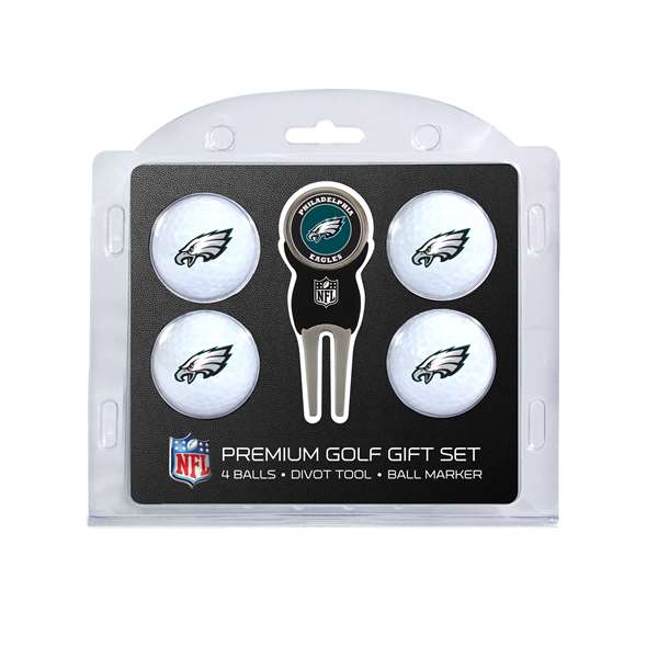 Philadelphia Eagles Golf 4 Ball Gift Set 32206   