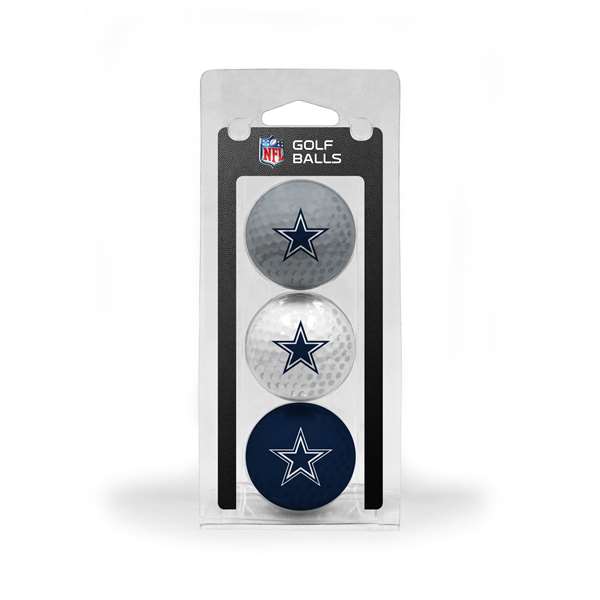 Dallas Cowboys Golf 3 Ball Pack 32305