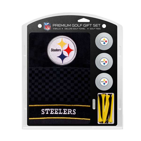 Pittsburgh Steelers Golf Embroidered Towel Gift Set 32420   