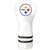 Pittsburgh Steelers Vintage Fairway Headcover (White) - Printed 