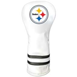 Pittsburgh Steelers Vintage Fairway Headcover (White) - Printed 