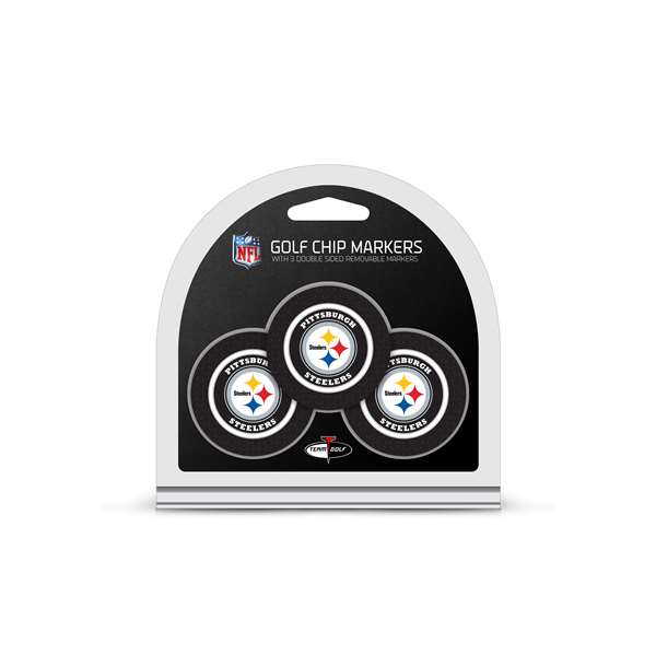 Pittsburgh Steelers Golf 3 Pack Golf Chip 32488   