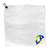 Los Angeles Rams Microfiber Towel - 15" x 15" (White) 