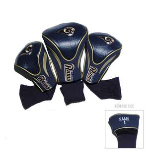 Los Angeles Rams Golf 3 Pack Contour Headcover 32594   