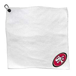 San Francisco 49ers Microfiber Towel - 15" x 15" (White) 