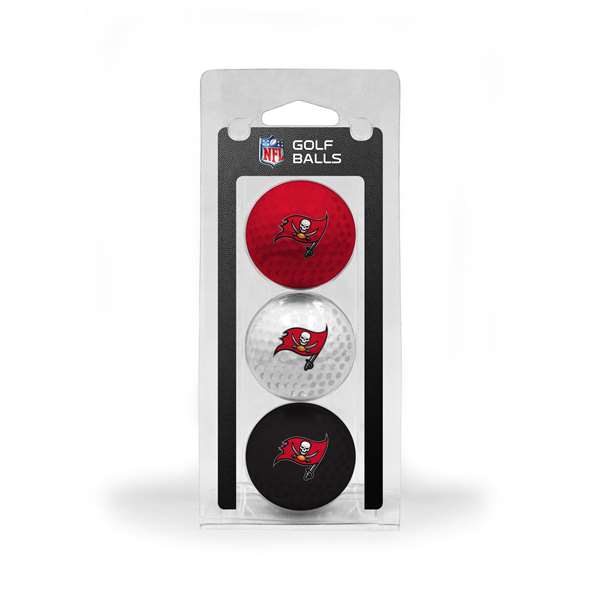 Tampa Bay Buccaneers Golf 3 Ball Pack 32905   