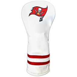 Tampa Bay Buccaneers Vintage Fairway Headcover (White) - Printed