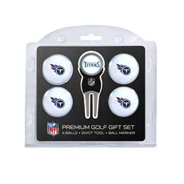 Tennessee Titans Golf 4 Ball Gift Set 33006   