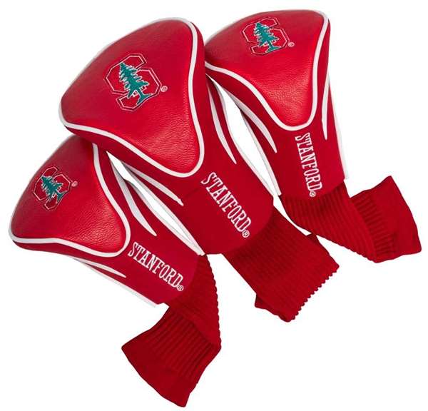 Stanford University Cardinal Golf 3 Pack Contour Headcover 42094   