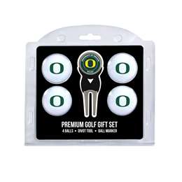 Oregon Ducks Golf 4 Ball Gift Set 44406   