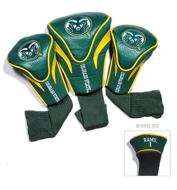 Colorado State University Rams Golf 3 Pack Contour Headcover 44994   