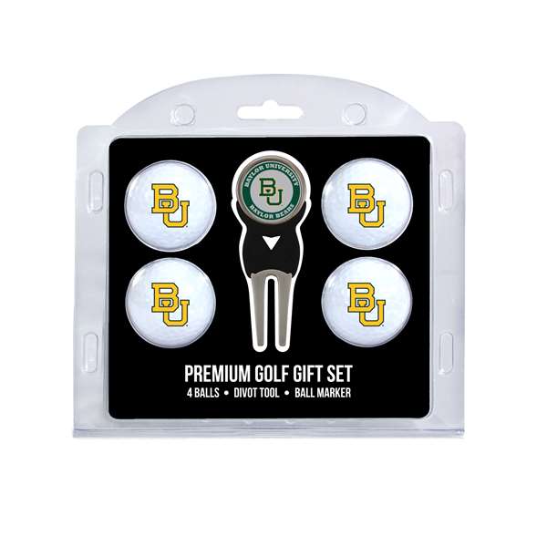 Baylor University Bears Golf 4 Ball Gift Set 46906   