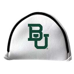 Baylor Bears Putter Cover - Mallet (White) - Printed Green