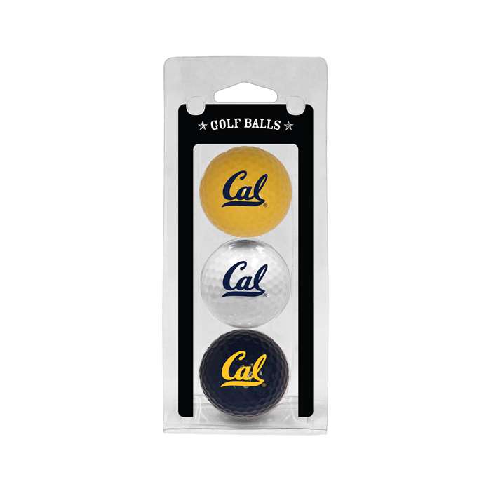 California Berkeley Bears Golf 3 Ball Pack 47005