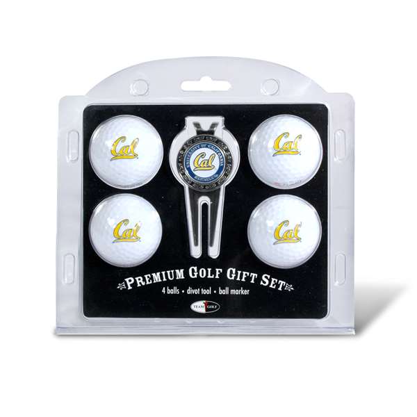 California Berkeley Bears Golf 4 Ball Gift Set 47006   