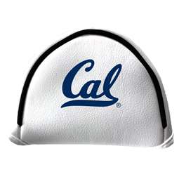 California Cal-Berkeley Bears Putter Cover - Mallet (White) - Printed Navy