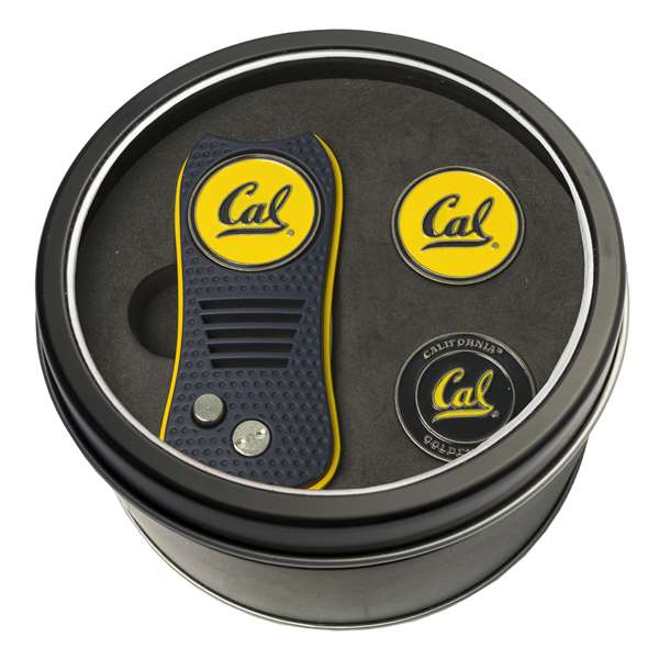 California Berkeley Bears Golf Tin Set - Switchblade, 2 Markers 47059   