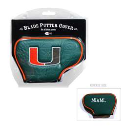 University of Miami Hurricanes Golf Blade Putter Cover 47101