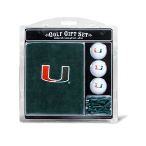 Miami Hurricanes Golf Embroidered Towel Gift Set 47120   