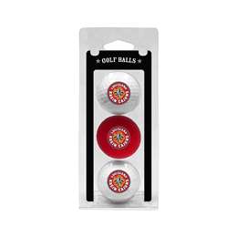 University of Louisiana Lafayette Ragin Cagin Golf 3 Ball Pack 60705